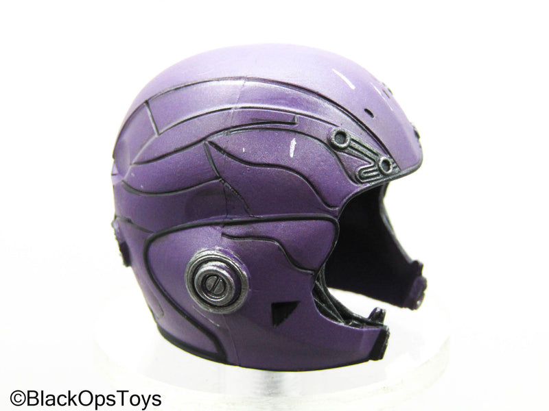 Load image into Gallery viewer, Alita Battle Angel - Purple Female Helmet

