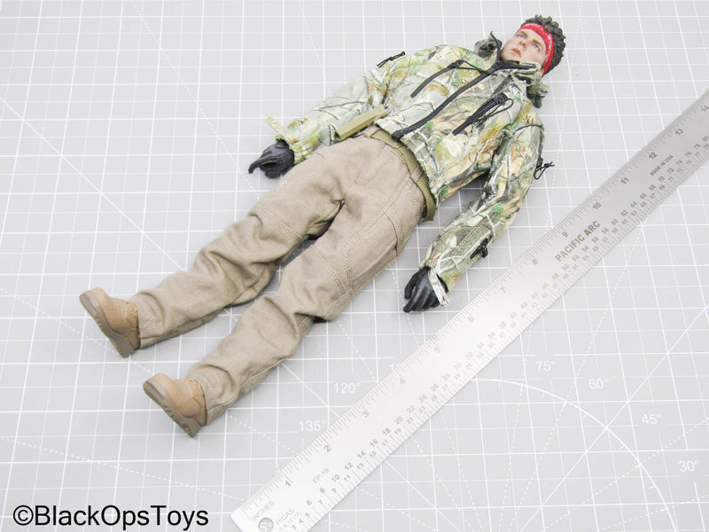 Load image into Gallery viewer, Male Full Dressed Hunting Gear Body w/Headsculpt,Pistol &amp; Holster

