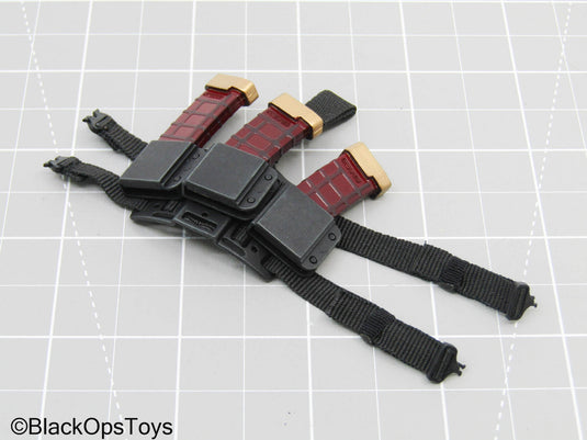 Drop Leg Holster w/Mag Set in Deadshot Likeness (Hot Toys)