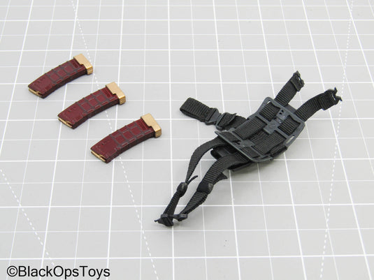 Drop Leg Holster w/Mag Set in Deadshot Likeness (Hot Toys)