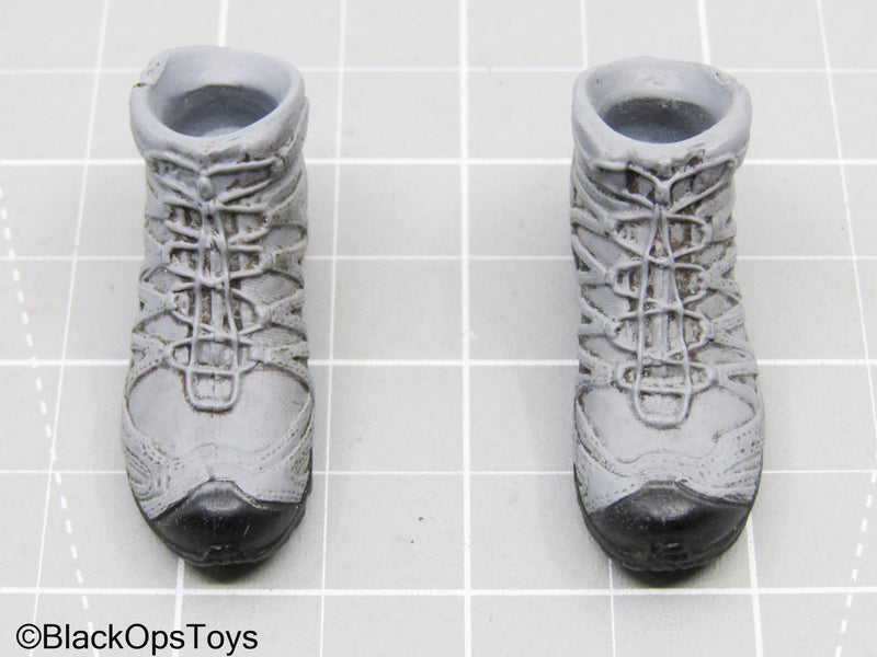 Load image into Gallery viewer, Grey Hiking Boot (Peg Type)
