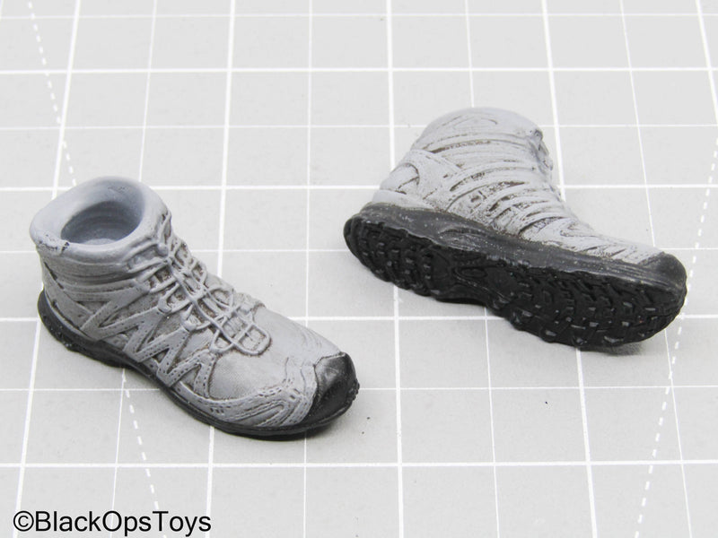 Load image into Gallery viewer, Grey Hiking Boot (Peg Type)
