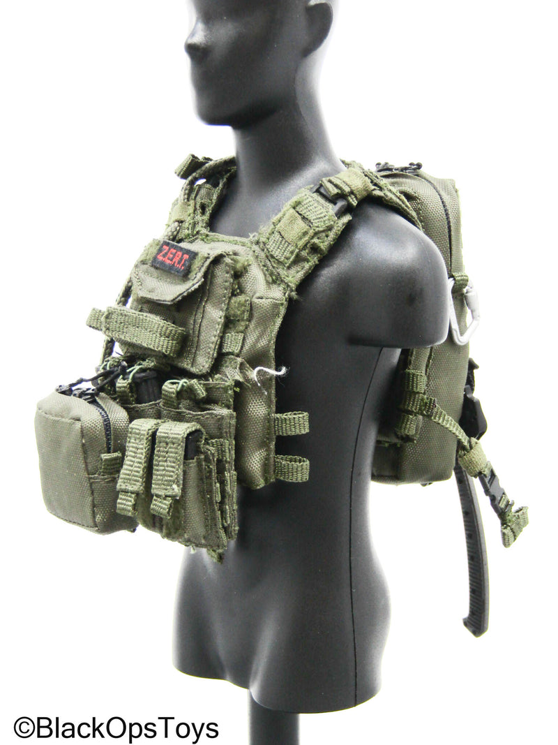 Load image into Gallery viewer, ZERT Jameson Deathridge XP001 OD Green Tactical Vest
