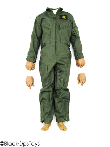 F/A-18E Pilot Captain Mitchell - Male Dressed Body w/Flight Suit