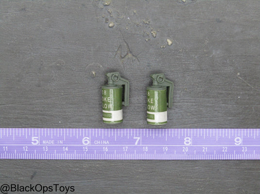 Yellow Smoke Grenade Set (x2)