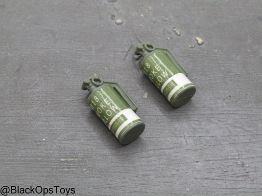Yellow Smoke Grenade Set (x2)