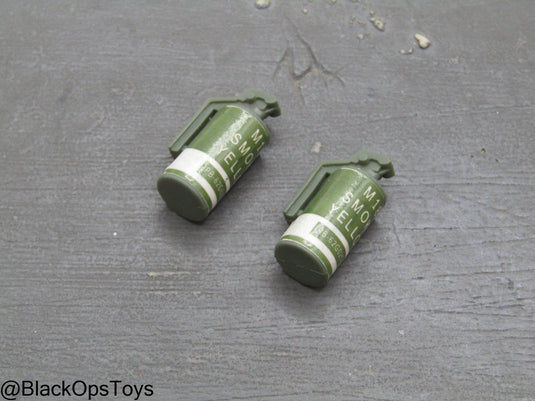 Yellow Smoke Grenade Set (x2)