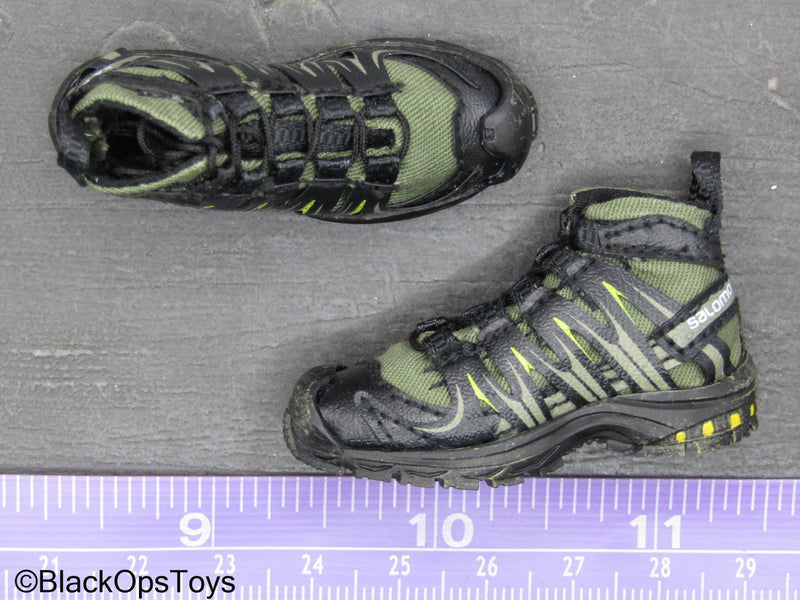 Load image into Gallery viewer, Delta Force SMU Tier 1 Op. A - Green Combat Shoes (Peg Type)
