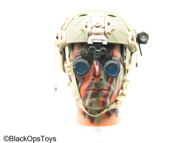 Load image into Gallery viewer, Male Headsculpt w/Multicam Camo Helmet Set (Hot Toys &amp; Toy City)
