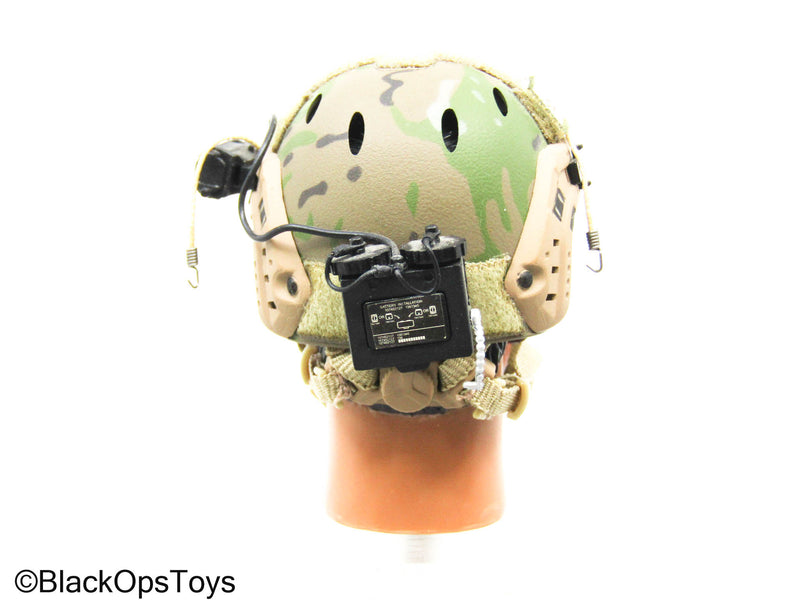 Load image into Gallery viewer, Male Headsculpt w/Multicam Camo Helmet Set (Hot Toys &amp; Toy City)
