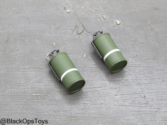 Red Smoke Grenade Set (x2)