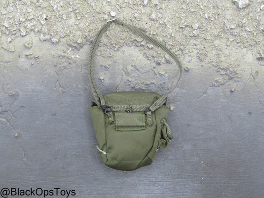 Vietnam Era OD Green Gas Mask Pouch