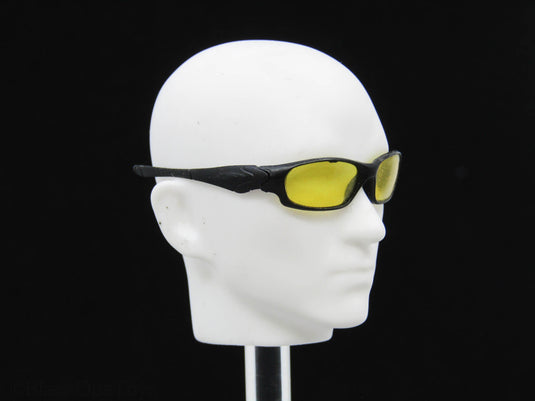 Black Sunglasses w/Yellow Tint Lenses (DAM Toys)