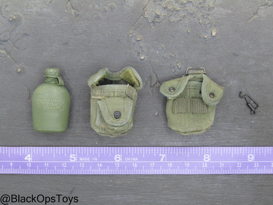 Vietnam Era Canteen w/Pouches & Alice Clip