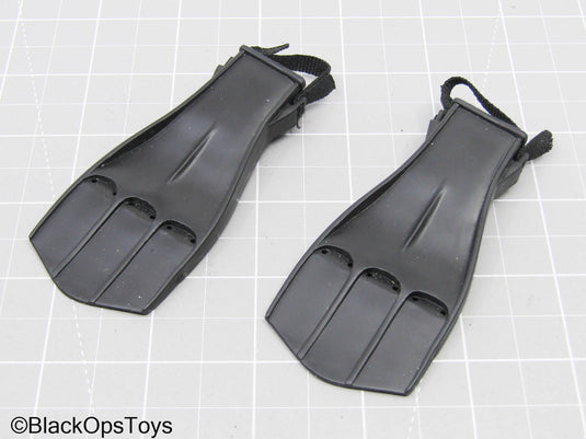 Black Diving Fins