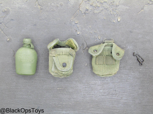 Vietnam Era Canteen w/Pouches & Alice Clip