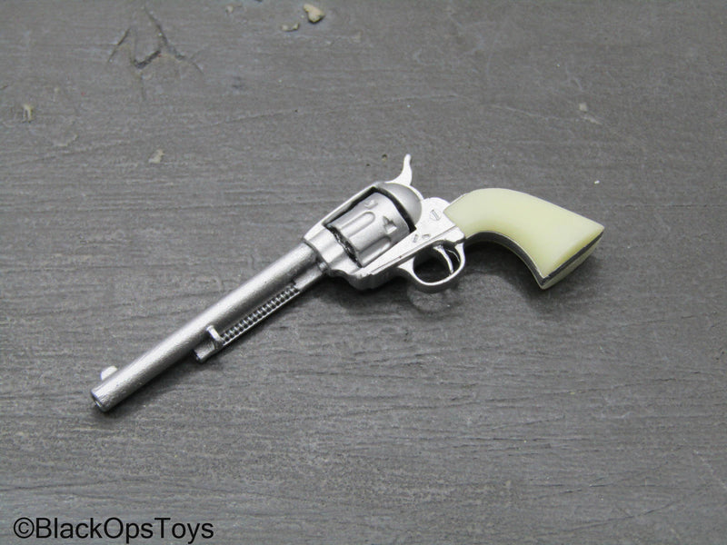 Load image into Gallery viewer, Western Set - M1873 Colt Revolver w/Bone Grip &amp; Black Slim Jim Holster
