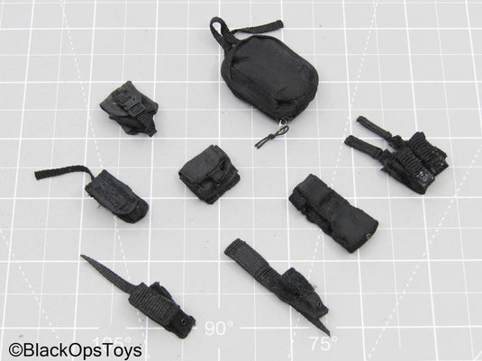 Black MOLLE Pouch Lot