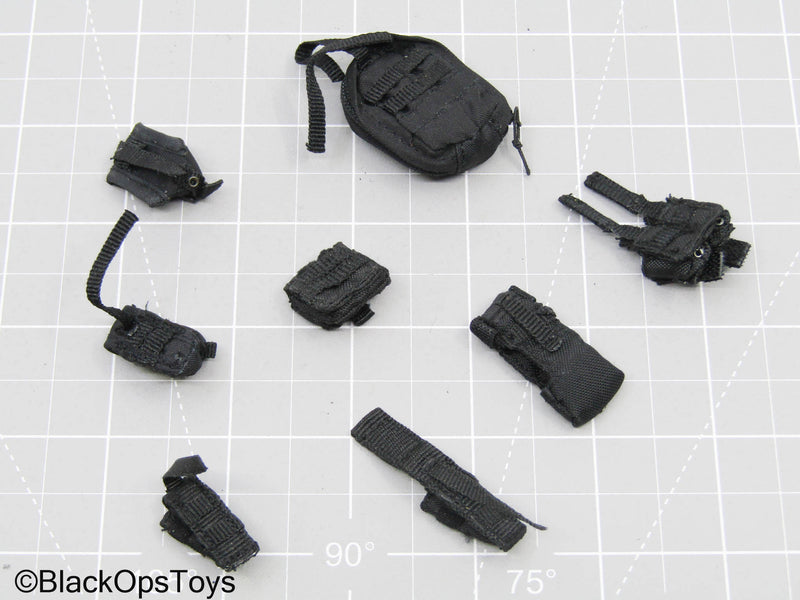 Load image into Gallery viewer, Black MOLLE Pouch Lot
