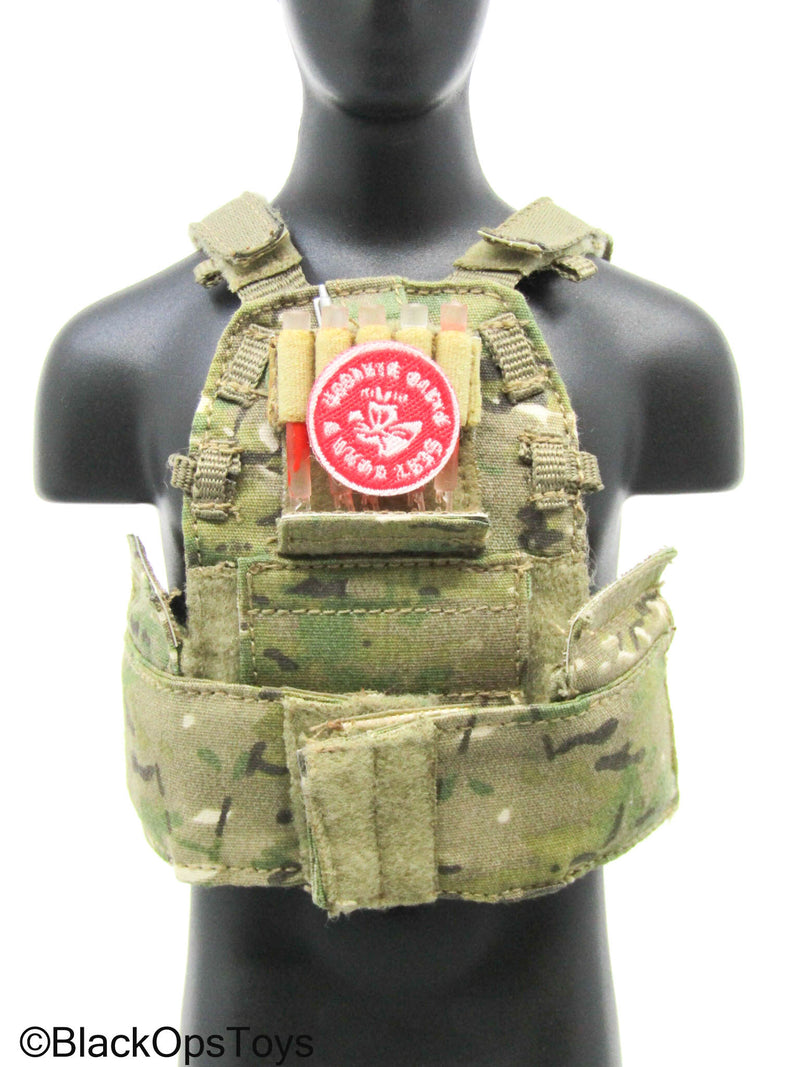 Load image into Gallery viewer, Multicam Camo Plate Carrier Vest (Toy City)
