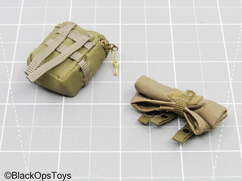 Load image into Gallery viewer, Tan MOLLE Pouch Set
