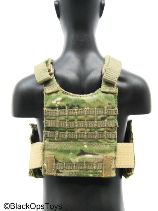 Multicam Camo Plate Carrier Vest (Toy City)