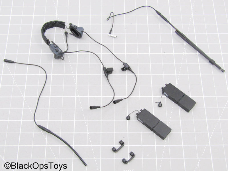 Load image into Gallery viewer, Duo Black Radio w/Antennas &amp; Headset
