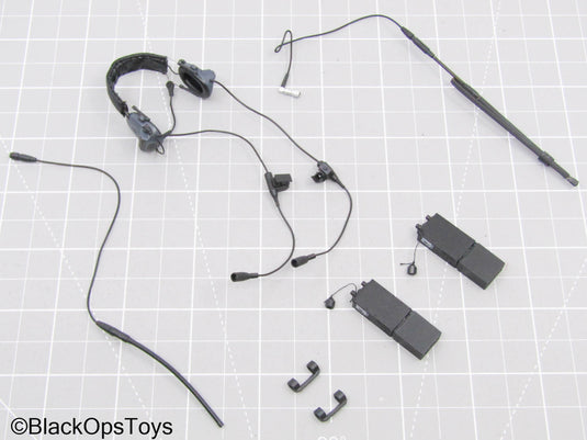 Duo Black Radio w/Antennas & Headset