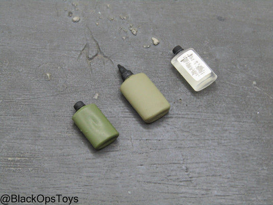 Vietnam Era Gun Oil, Weapon Cleaner, & Insect Repellent Set