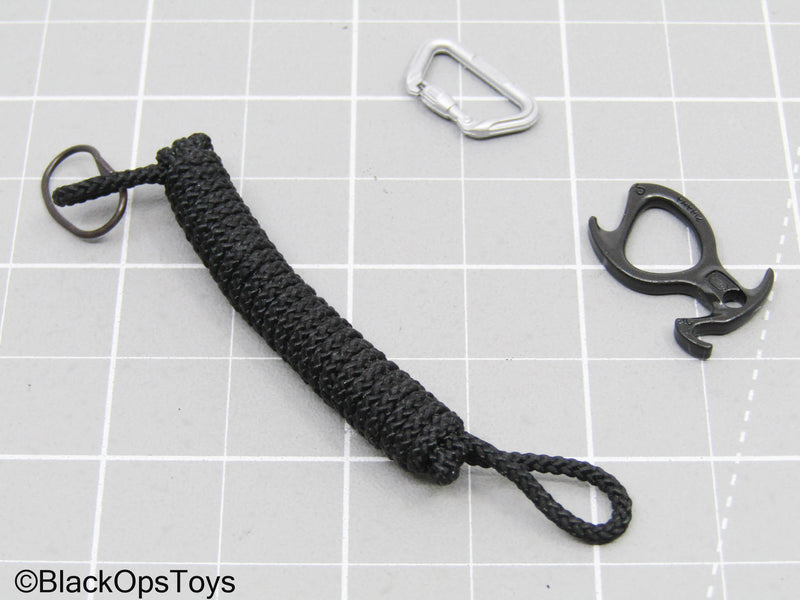 Load image into Gallery viewer, Black Rope w/Carabine Set
