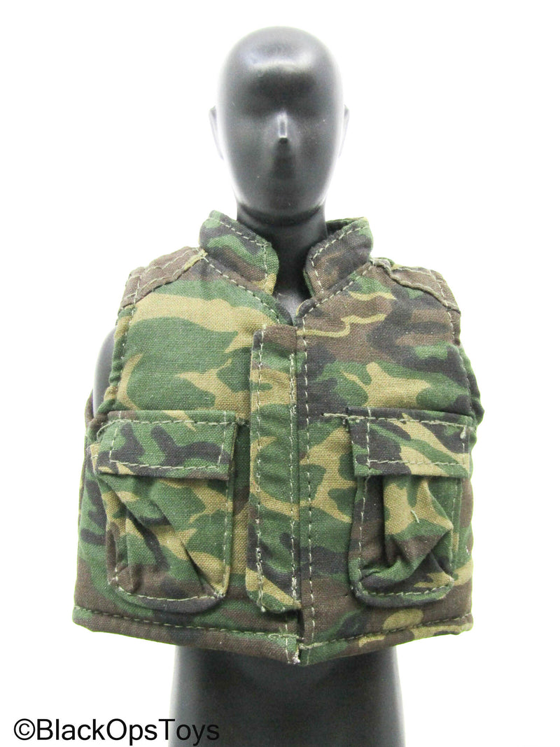 Load image into Gallery viewer, Woodland Camo Flak Vest (SOTW)
