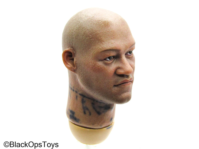 Load image into Gallery viewer, The Hacker - African American Male Head Sculpt w/Glasses (READ DESC)
