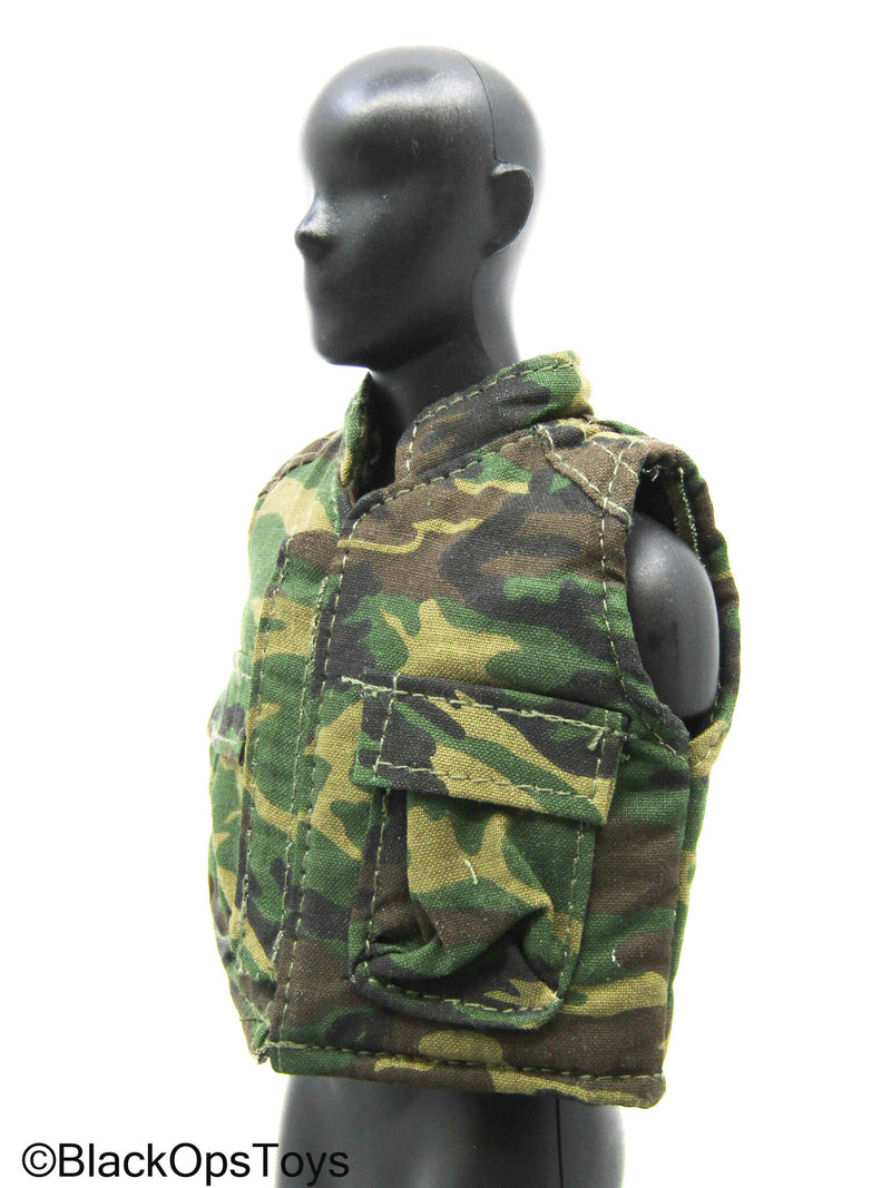 Load image into Gallery viewer, Woodland Camo Flak Vest (SOTW)
