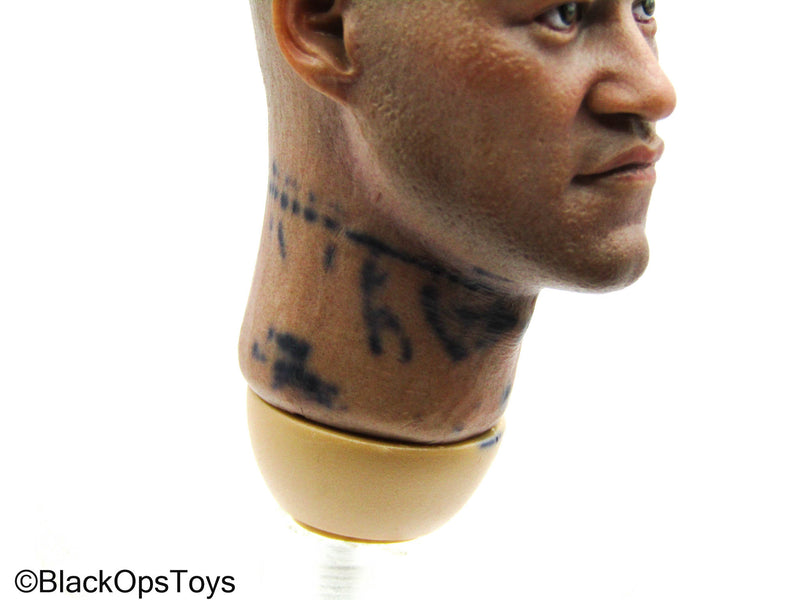 Load image into Gallery viewer, The Hacker - African American Male Head Sculpt w/Glasses (READ DESC)
