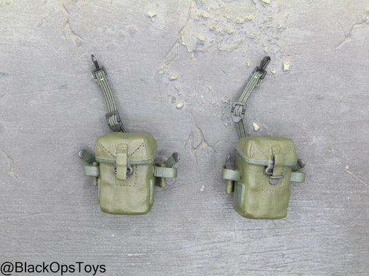 Vietnam Era Molded Ammo Pouch Set (x2)