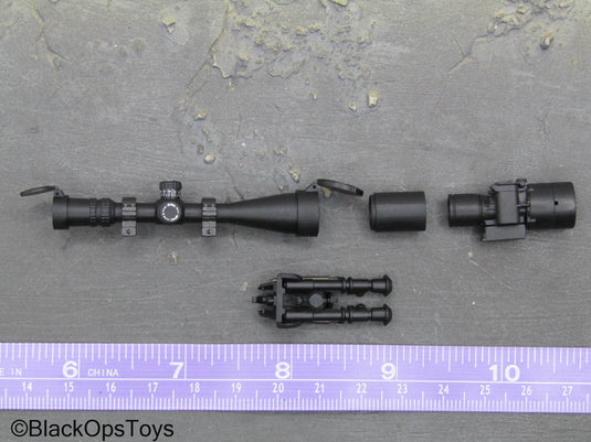 NSW Sniper Collection Pt II - Black Scope & Bipod Set