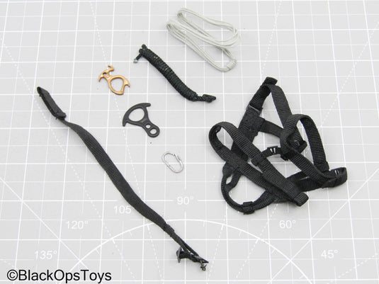 Black Climbing Harness & Gear Set (Hot Toys)