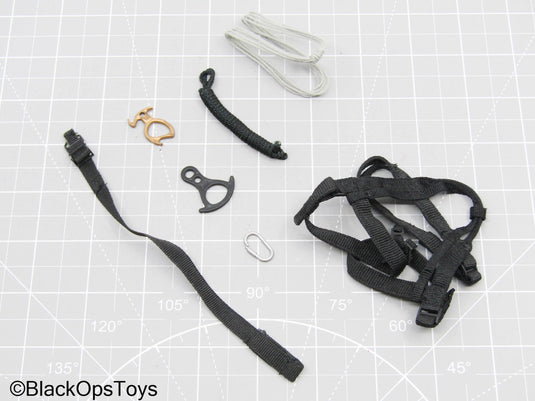 Black Climbing Harness & Gear Set (Hot Toys)