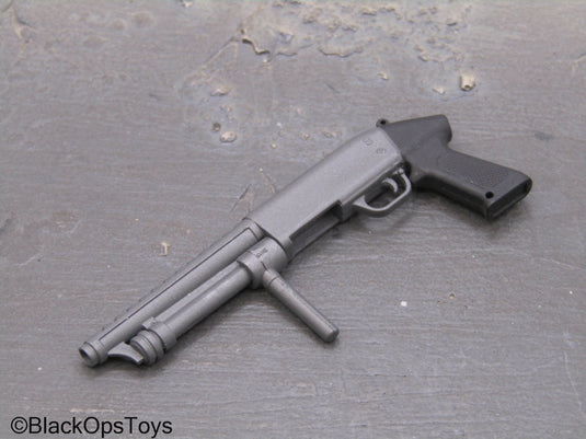 Grey Pump Action Shotgun w/Grip