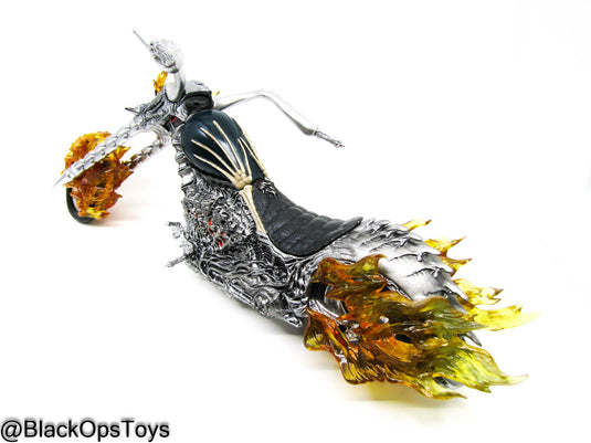 Ghost Rider Headsculpt w/Hell Cycle (Hot Toys) (READ DESC)