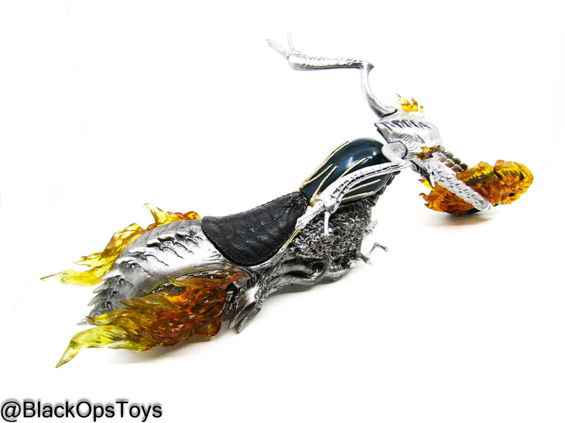 Load image into Gallery viewer, Ghost Rider Headsculpt w/Hell Cycle (Hot Toys) (READ DESC)

