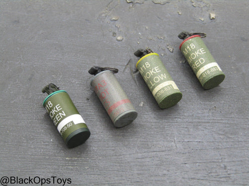 Vietnam Era Smoke Grenade Set (x4)