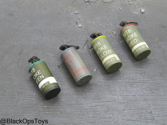 Vietnam Era Smoke Grenade Set (x4)
