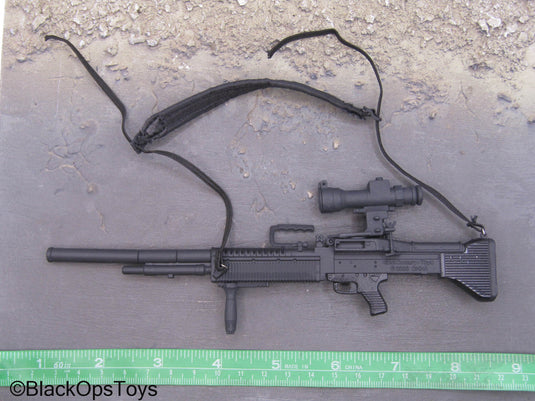 Black Light Machine Gun w/Scope & Bipod
