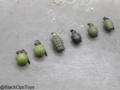 Vietnam Era Grenade Set (x6)