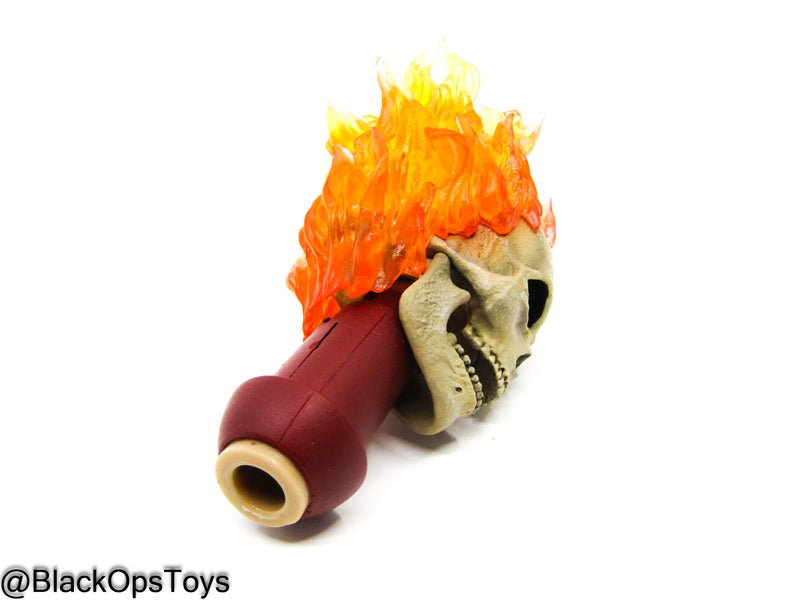 Load image into Gallery viewer, Ghost Rider Headsculpt w/Hell Cycle (Hot Toys) (READ DESC)
