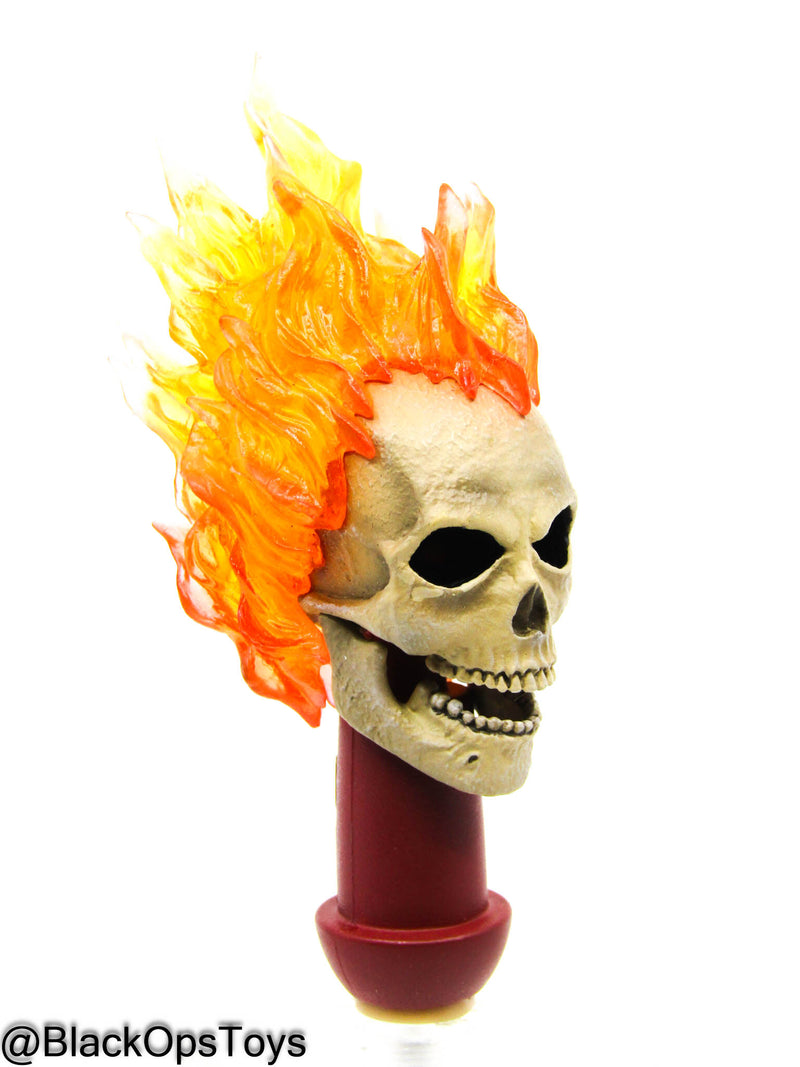 Load image into Gallery viewer, Ghost Rider Headsculpt w/Hell Cycle (Hot Toys) (READ DESC)
