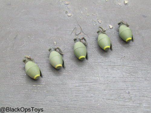Vietnam Era Grenade Set (x5)