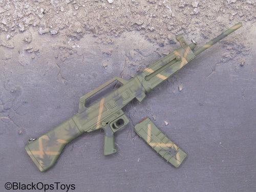 Camo Auto Shotgun