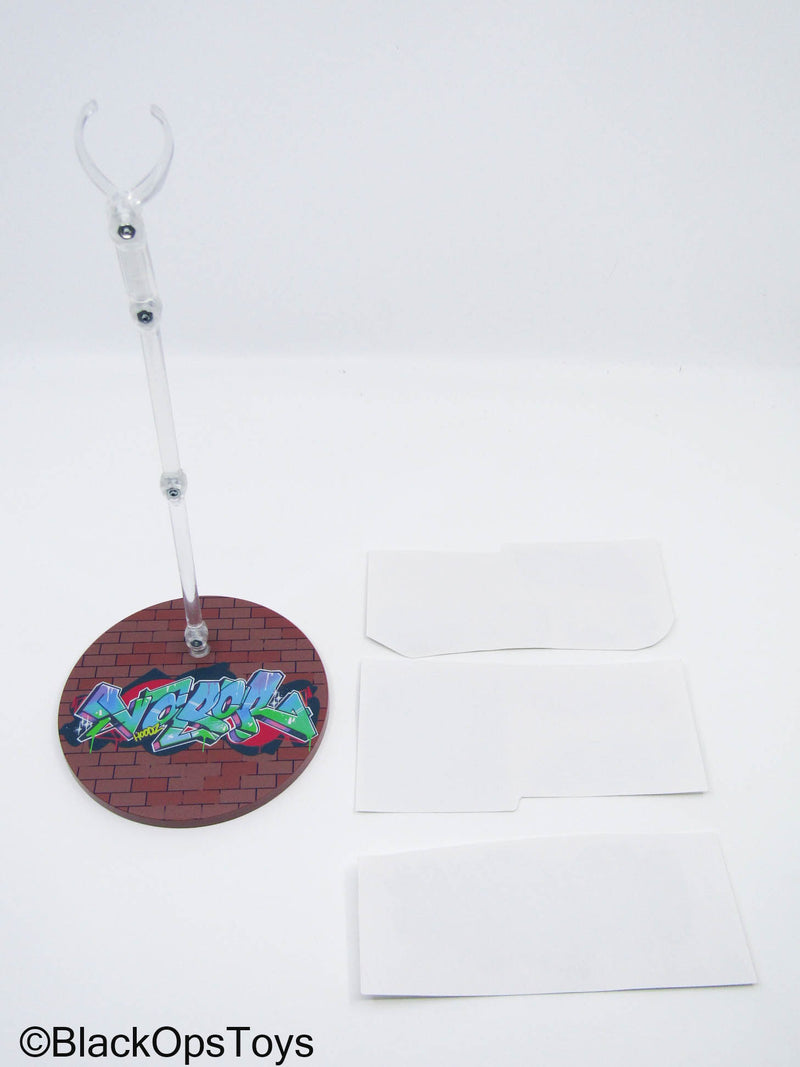Load image into Gallery viewer, Hoodz - Base Figure Stand &amp; Sticker Set
